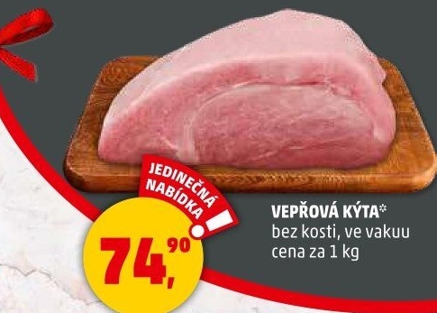 Vepřová kýta bez kosti