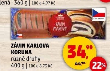 Závin Karlova Koruna