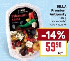 Antipasty Premium Billa