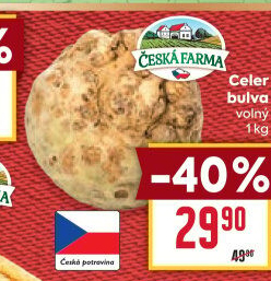 Celer bulva Česká farma