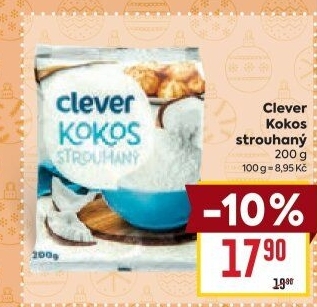Kokos strouhaný Clever