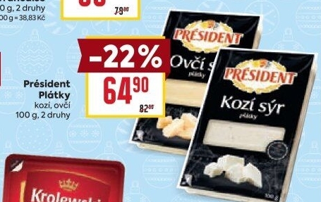 Kozí sýr Président