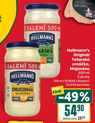 Majonéza Hellmann'