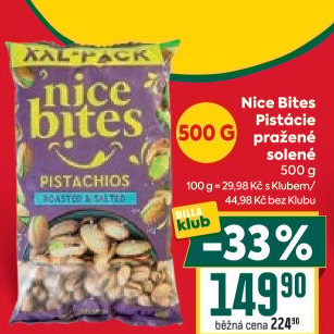 Pistácie pražené Nice Bites