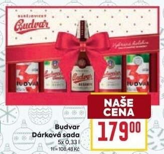 Pivo Budweiser Budvar - dárkové balení