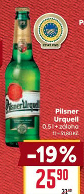 Pivo Pilsner Urquell