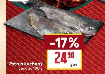 Pstruh kuchaný