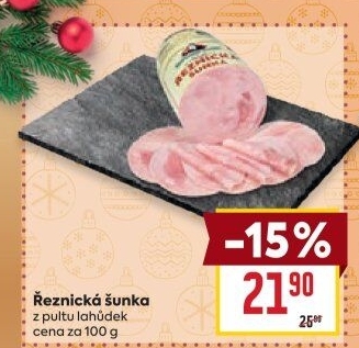 Šunka Řeznická výběrová Kostelecké uzeniny