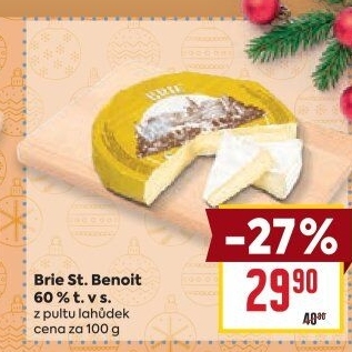 Sýr Brie Saint Benoit