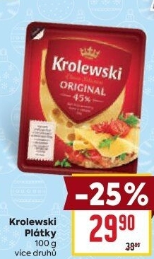 Sýr Krolewski 45% Milkpol