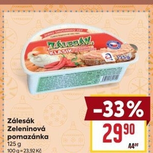 Sýr termizovaný Zálesák