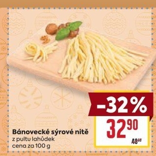 Sýrové nitě Bánovecké Milsy - BILLA akcniletaky.com