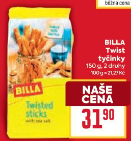 Tyčinky Twist Billa
