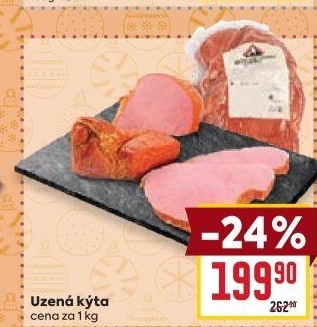 Uzená kýta bez kosti Kostelecké uzeniny