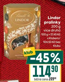 Bonboniéra Pralinky Lindor Lindt