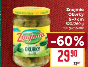Okurky Znojmia