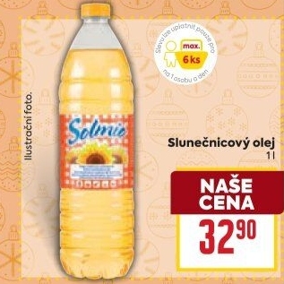 Slunečnicový olej Solmio