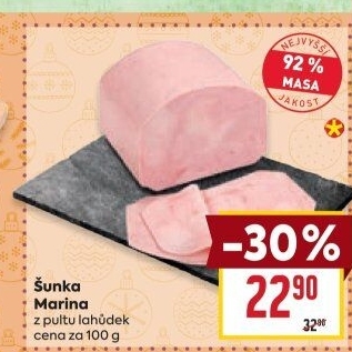 Šunka Marina nejvyšší jakosti