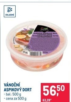 Aspikový dort Gastro