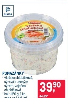 Pomazánky Boneco