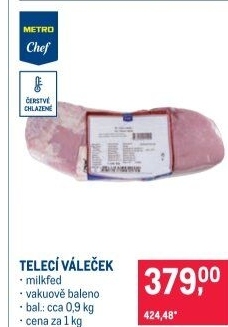 Telecí váleček Metro Chef