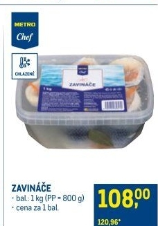 Zavináče Metro Chef