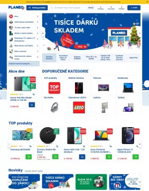 akční leták Planeo Elektro 18.12.2024-24.12.2024