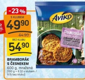 Bramborák mražený Aviko
