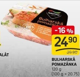 Bulharská pomazánka Gastro