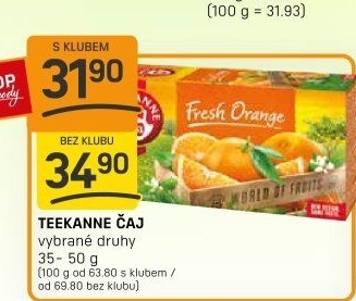 Čaje Teekanne