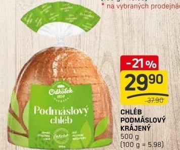 Chléb podmáslový Odkolek