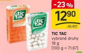 Dropsy Tic Tac