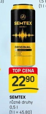 Energetický nápoj Semtex
