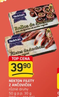 Filety z ančoviček Nekton