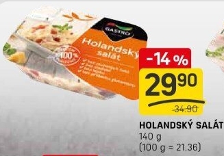 Holandský salát Gastro