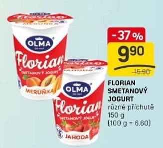 Jogurt smetanový Florian Olma