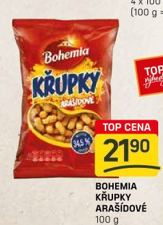 Křupky arašídové Bohemia