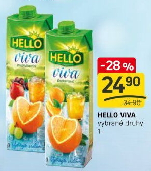 Nápoj Viva Hello