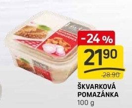 Škvarková pomazánka Lahůdky Vavřík