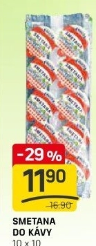 Smetánky do kávy Madeta
