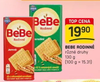 Sušenky Rodinné BeBe Opavia