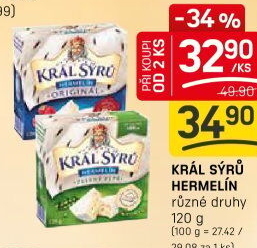 Sýr Hermelín Král sýrů