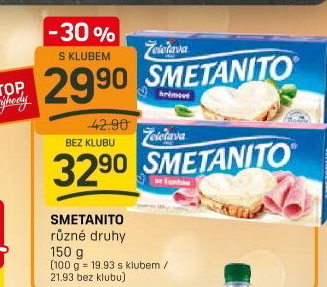 Sýr tavený Smetanito Želetava