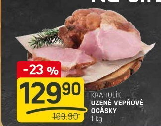 Vepřové ocásky uzené Krahulík