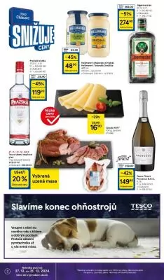 akční leták Tesco 27.12.2024-31.12.2024