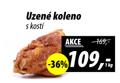 Vepřové uzené koleno s kostí