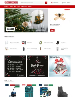 akční leták BAUHAUS 25.12.2024-31.12.2024