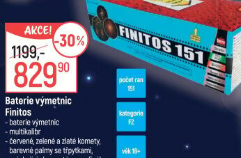 Baterie výmetnic Finitos Tarra