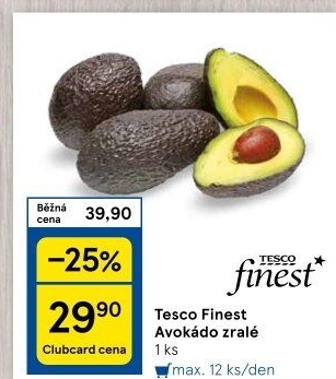 Avokádo Tesco Finest