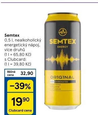 Energetický nápoj Semtex